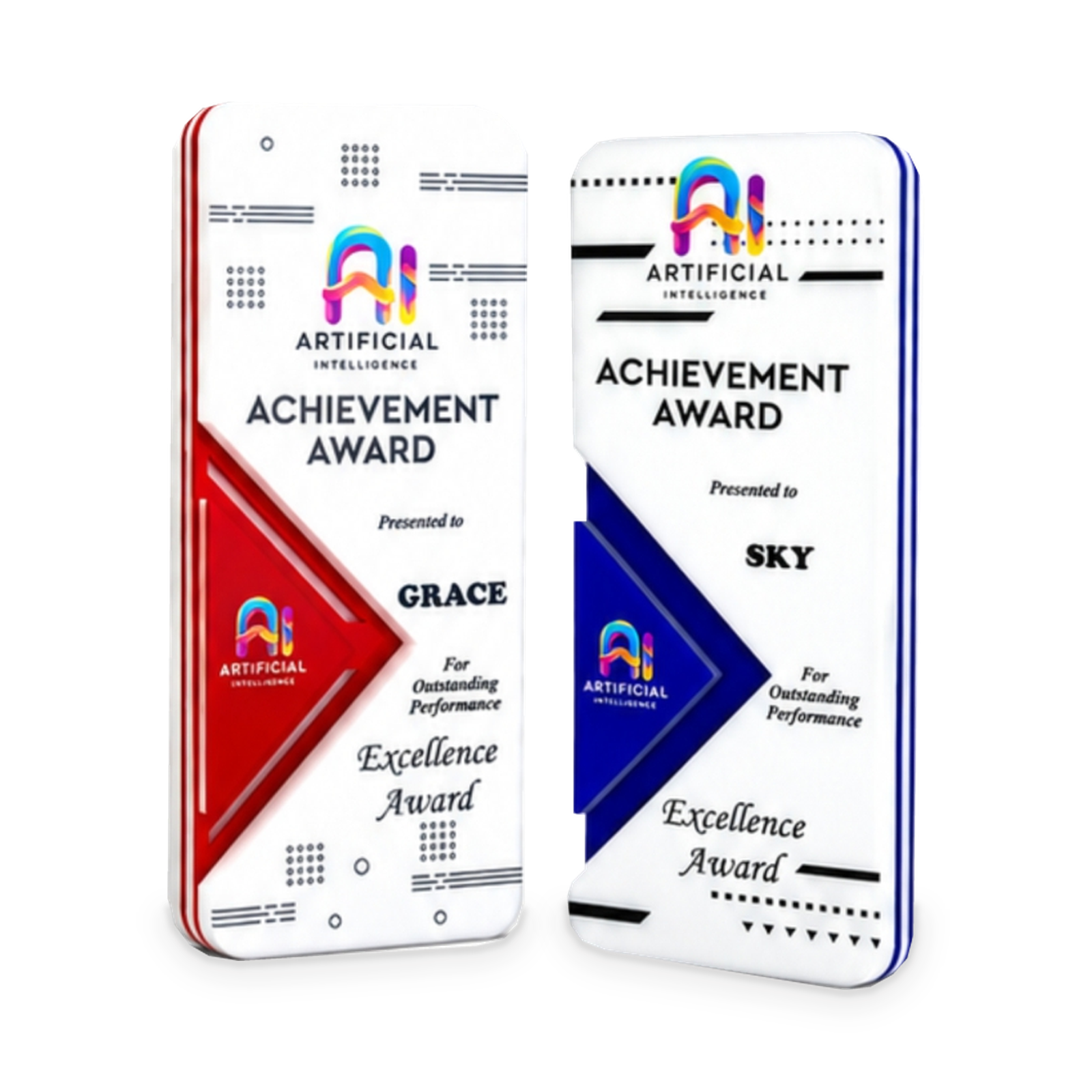 Vivid Award Series · G027-T04 · Models 1132 · GoBig catalogue product designs on a white background