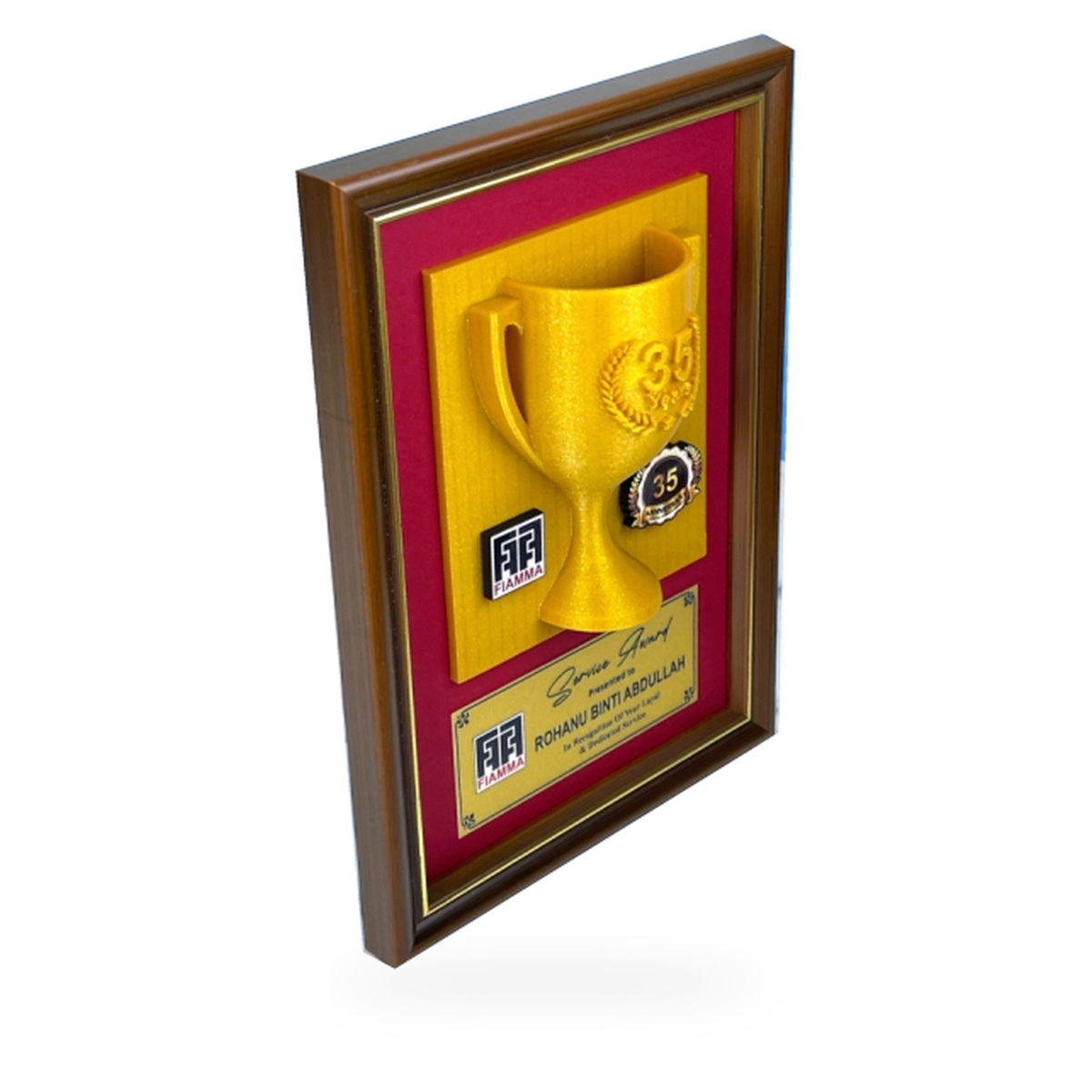 3D Printed Custom Awards · G134-T01 · Models 3D 15 · GoBig catalogue product designs on a white background
