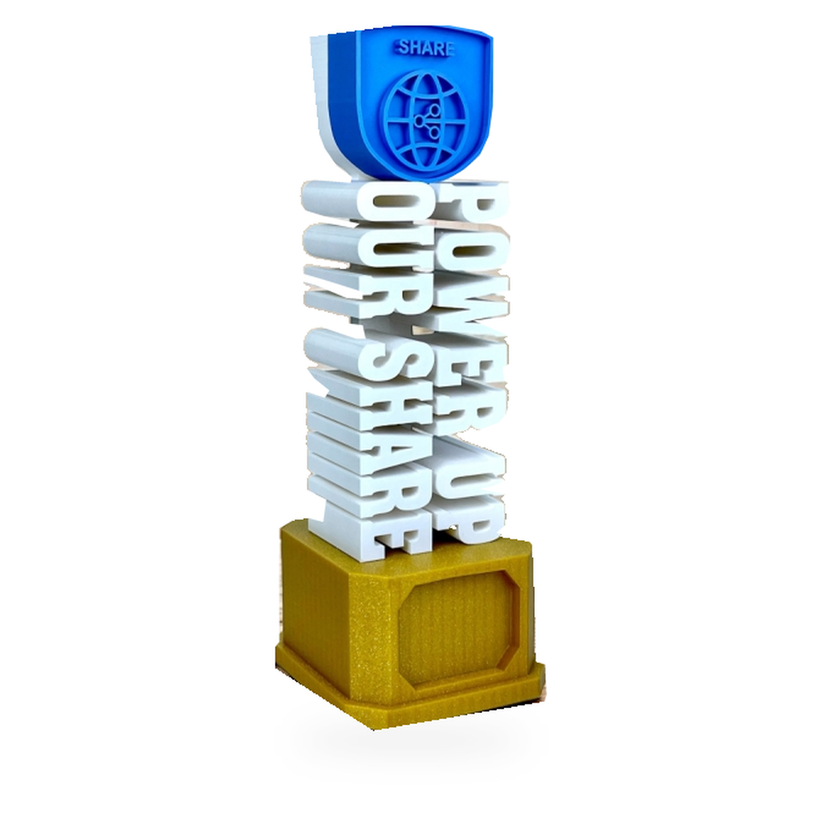 3D Printed Custom Awards · G135-T03 · Models 3D 31 · GoBig catalogue product designs on a white background