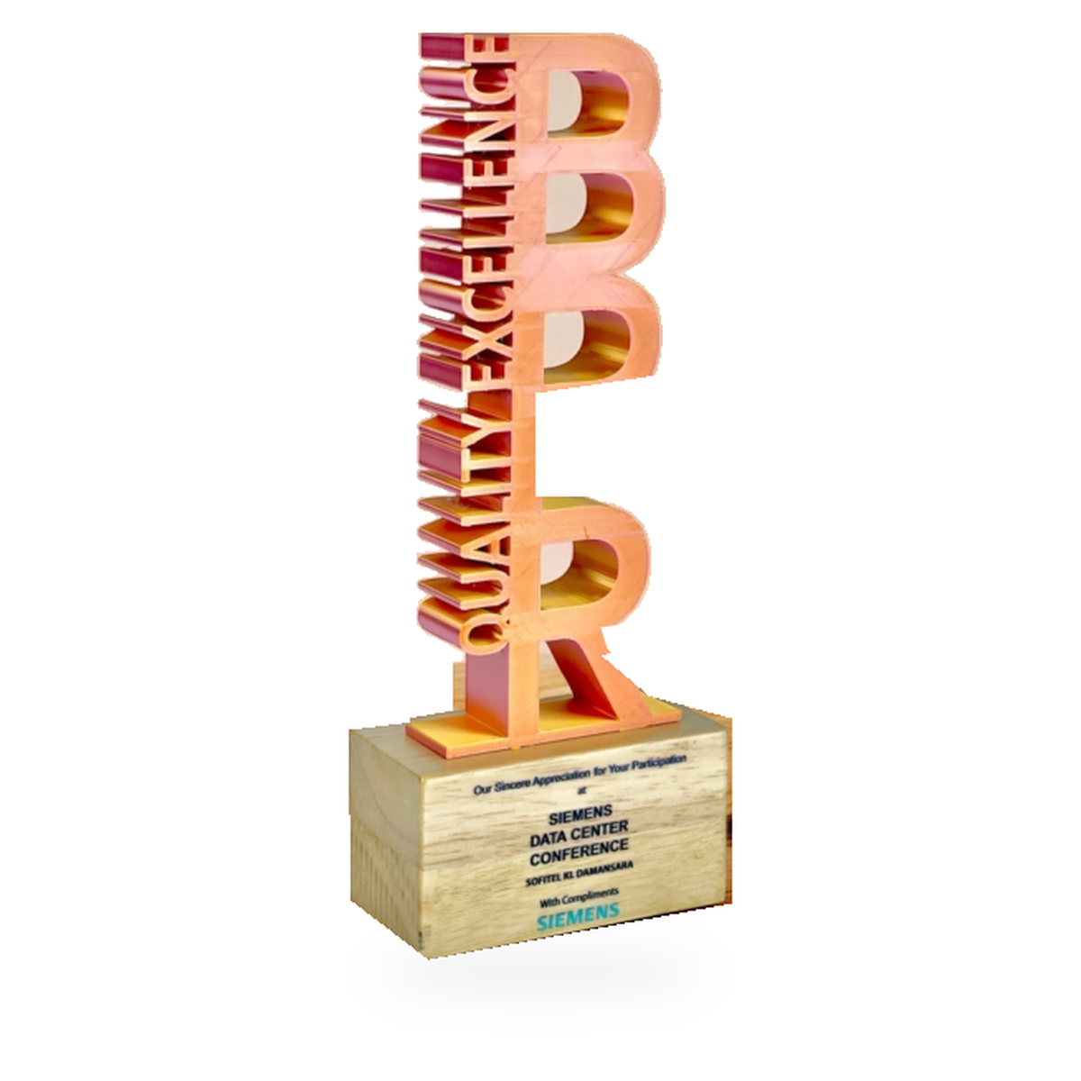 3D Printed Custom Awards · G136-T04 · Models 3D 28 · GoBig catalogue product designs on a white background