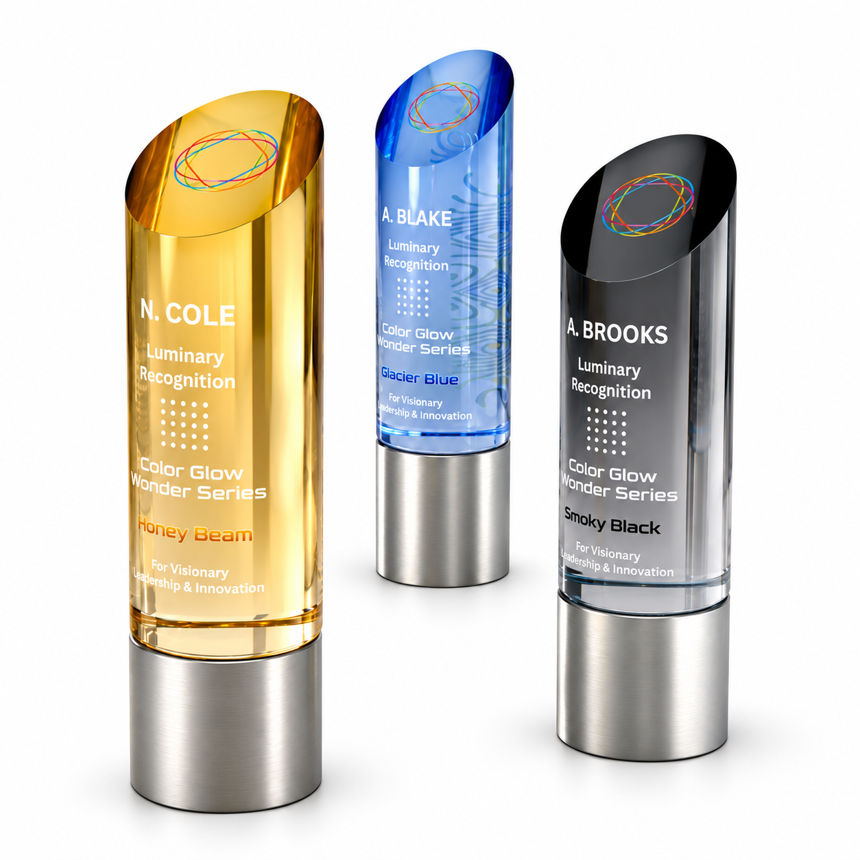 Prism Glow Series · G006 · Models 1148 · GoBig catalogue product designs on a white background