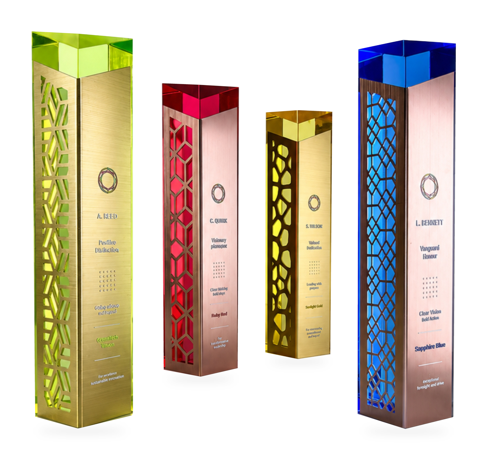 Prism Glow Series · G011 · Models 1155 · GoBig catalogue product designs on a white background