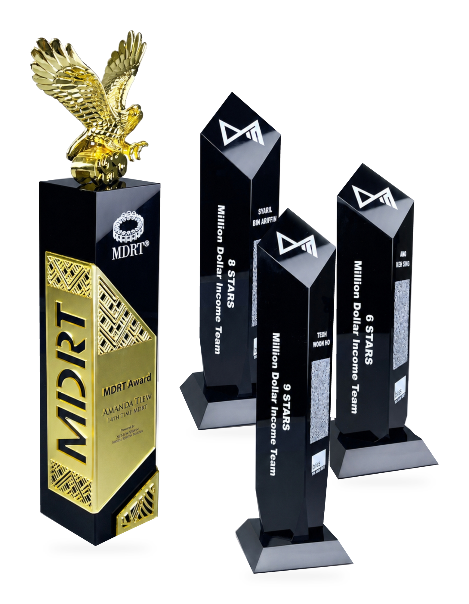Nexus Awards Series · G035 · Models 1097 / 1098 · GoBig catalogue product designs on a white background