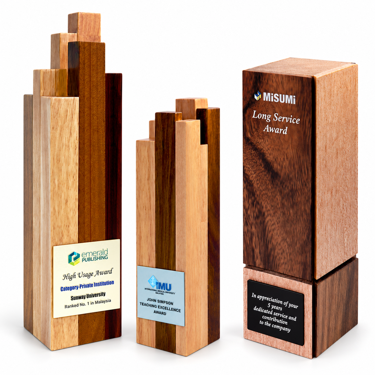 Natural Legacy Awards · G059 · Models 7661 / 7662 · GoBig catalogue product designs on a white background