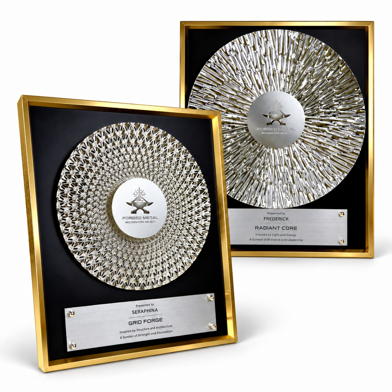 Radiance Collection · G100 · Models 7809 / 7810 · GoBig catalogue product designs on a white background