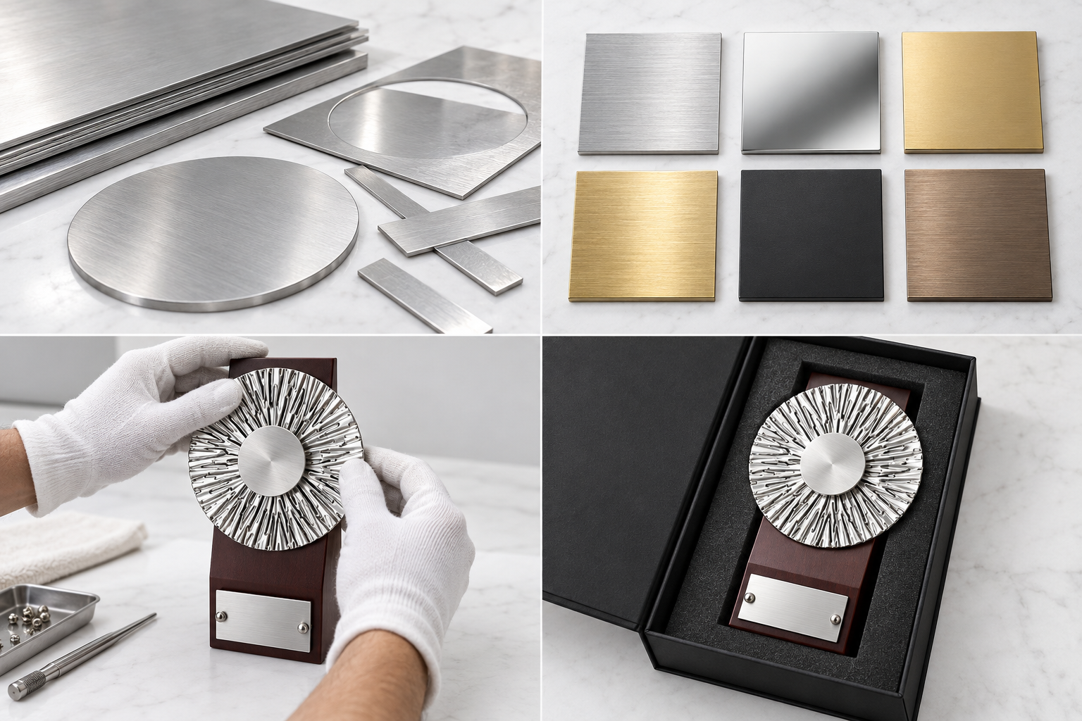 Illustrative Metal Details raw material and preparation study