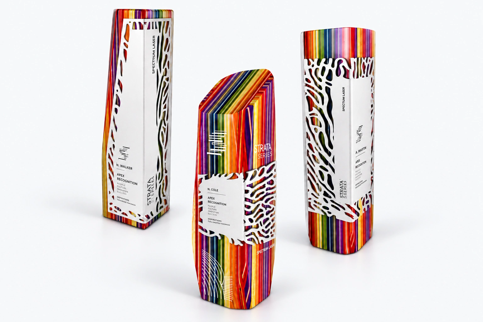 Original GoBig Chroma Wood award designs
