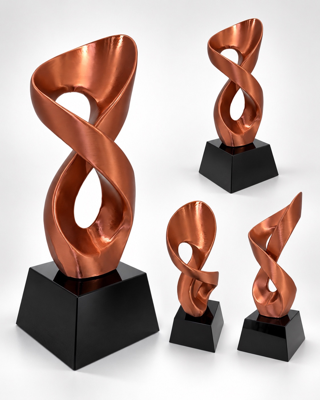 Copper-toned Twist — multiple views and details