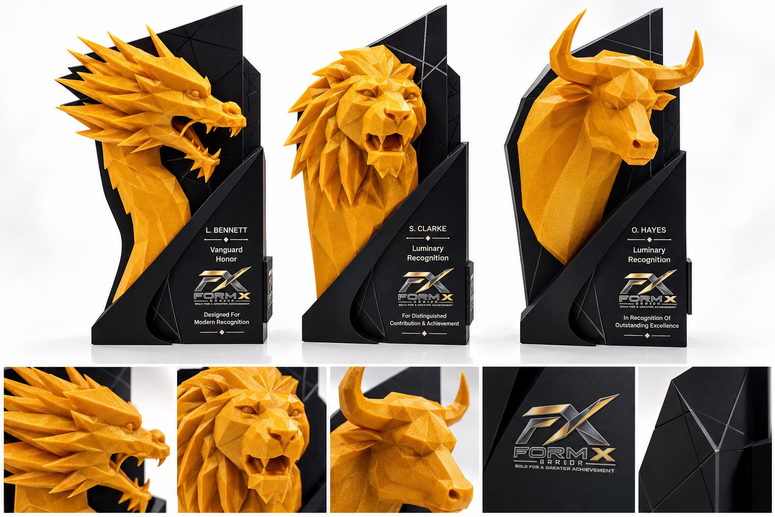 Faceted Animal Awards — multiple views and details